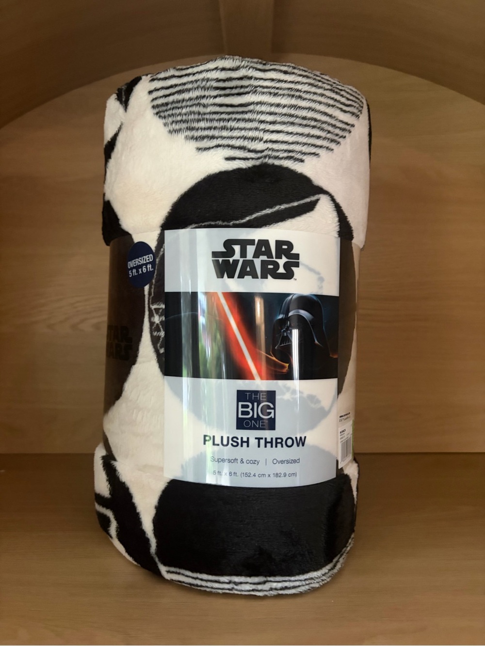NWT• Star Wars Supersoft Oversized Plush Throw Blanket |5'x6' (60”x72”)